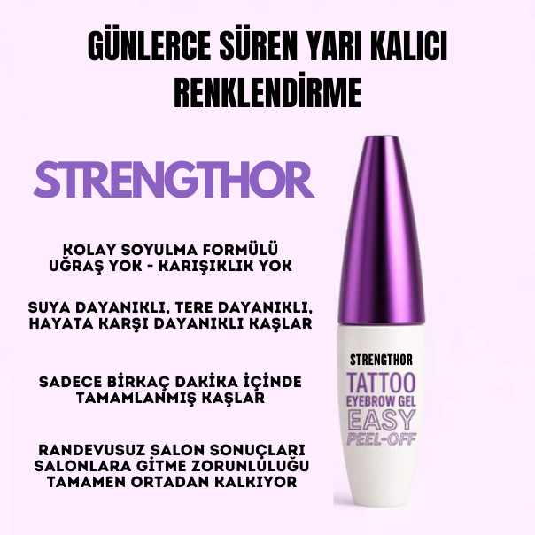 Strengthor Kaş Dolgunlaştırıcı Jel